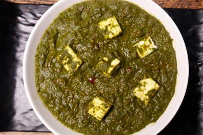 Palak Paneer. . . . . . . . . . . . . . . . . . . . . . . . . .₹375