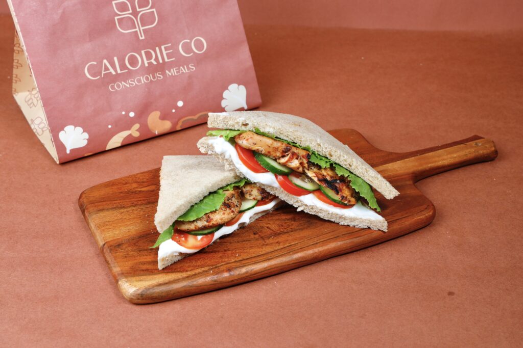 Whole wheat sandwich